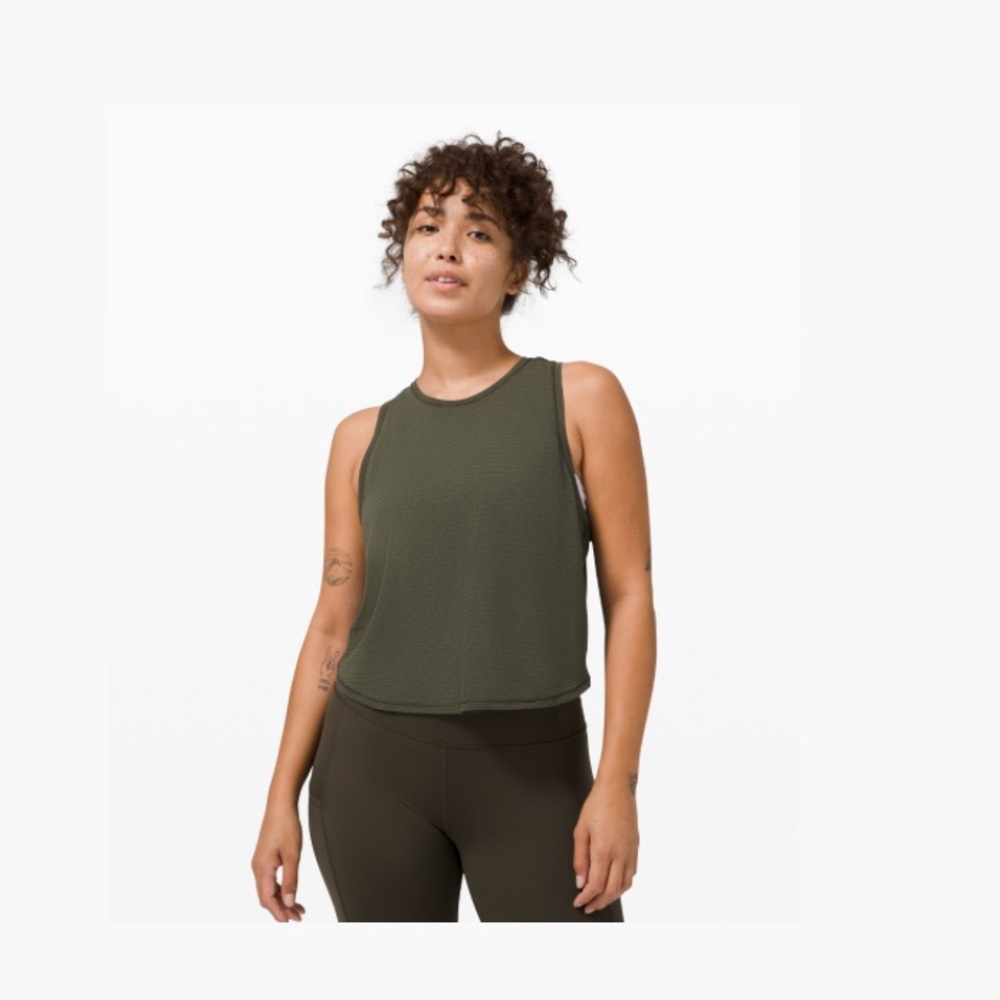 Lululemon Top - Olive Green Size 8